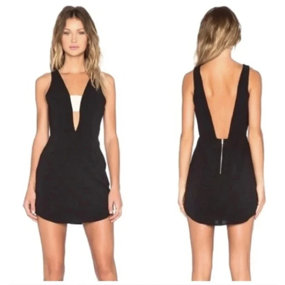 NBD x Naven Twins Details Dress in Black Size XS‎